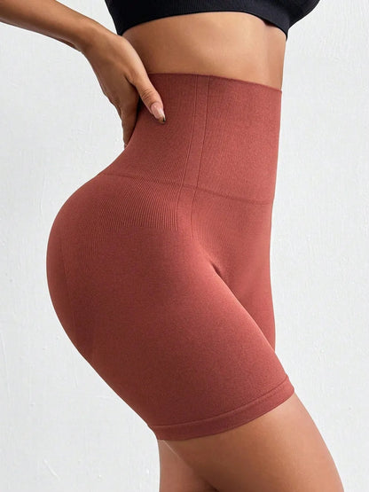 Seamless High Waist Active Shorts Carauana Store