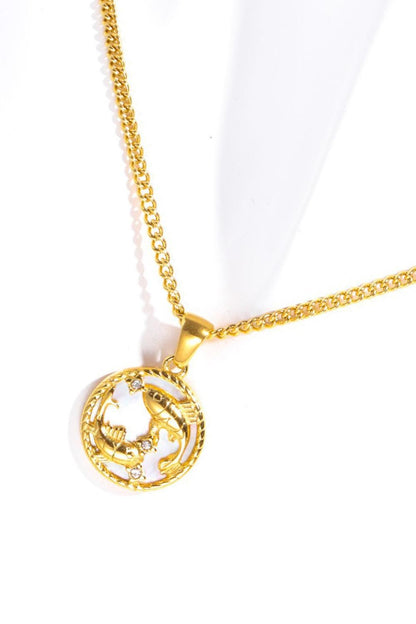 Constellation Pendant Stainless Steel Necklace Carauana Store