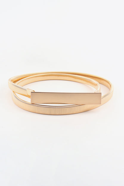 Elastic Iron Skinny Belt Carauana Store