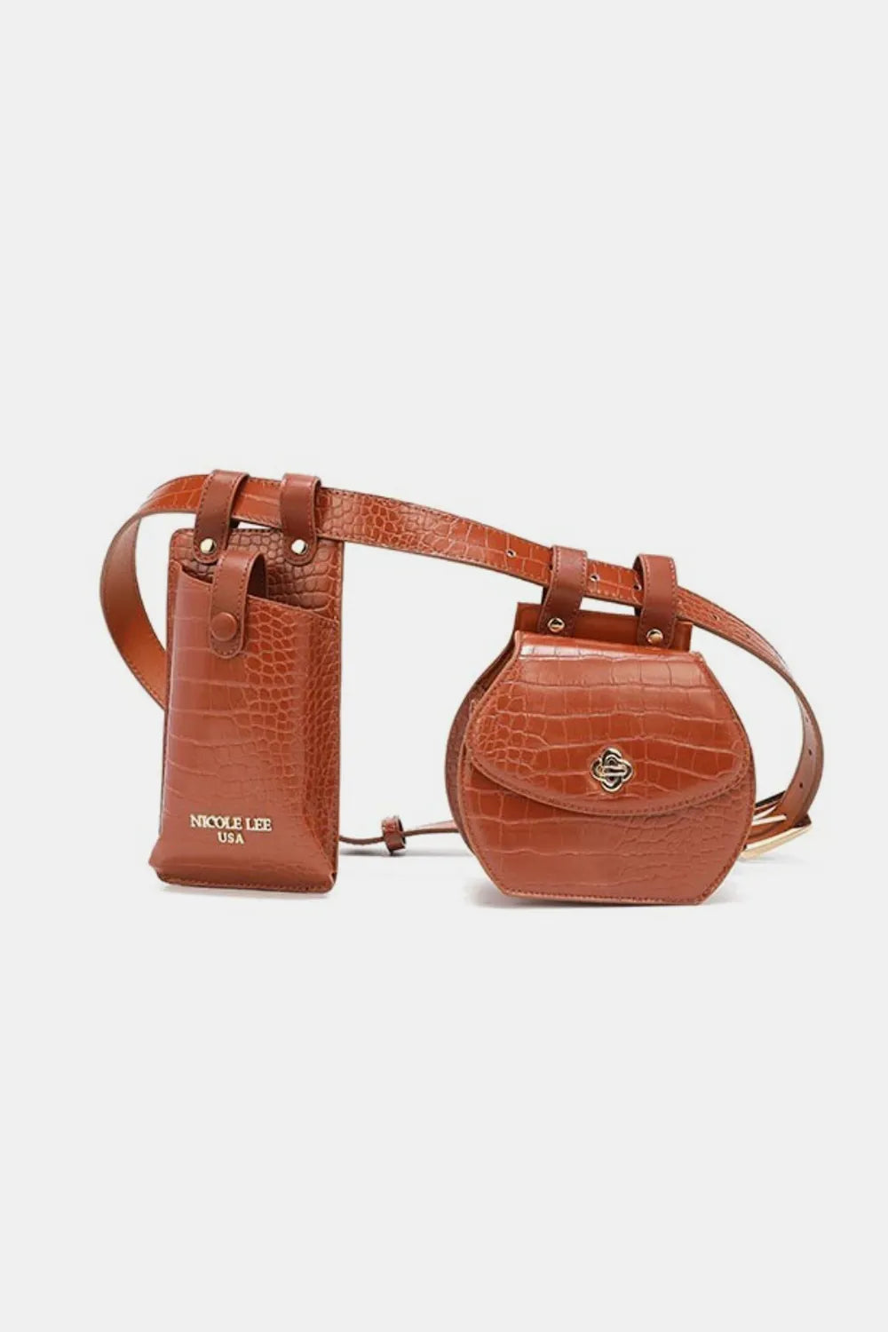 Nicole Lee USA 2 Piece Texture Belt Bag Carauana Store