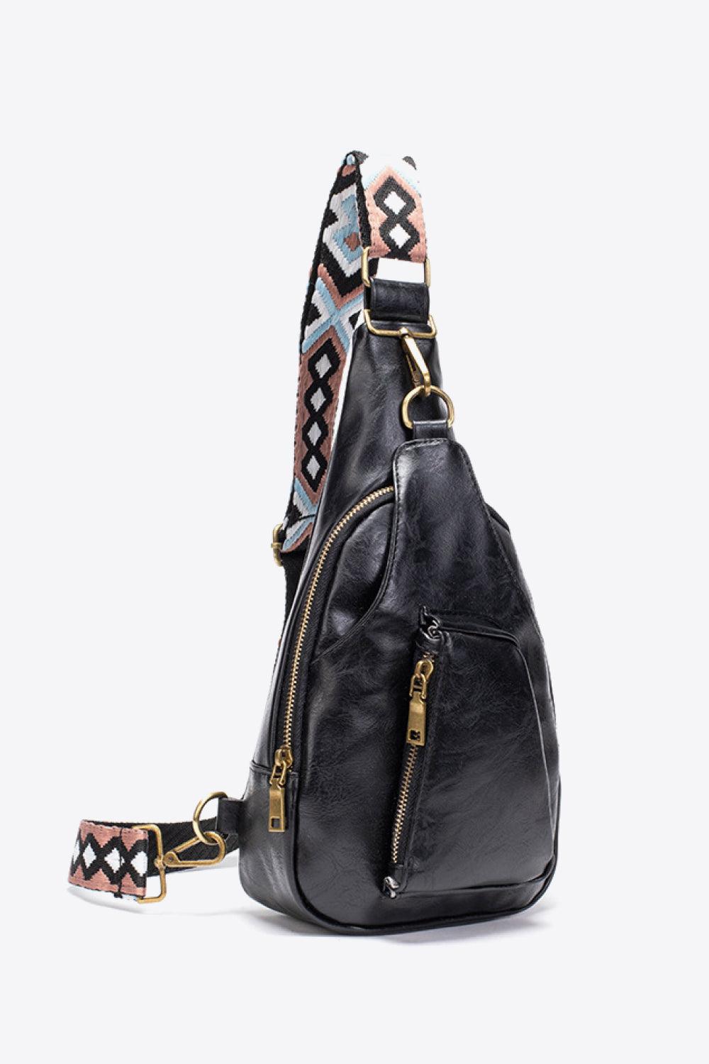 All The Feels PU Leather Sling Bag Carauana Store