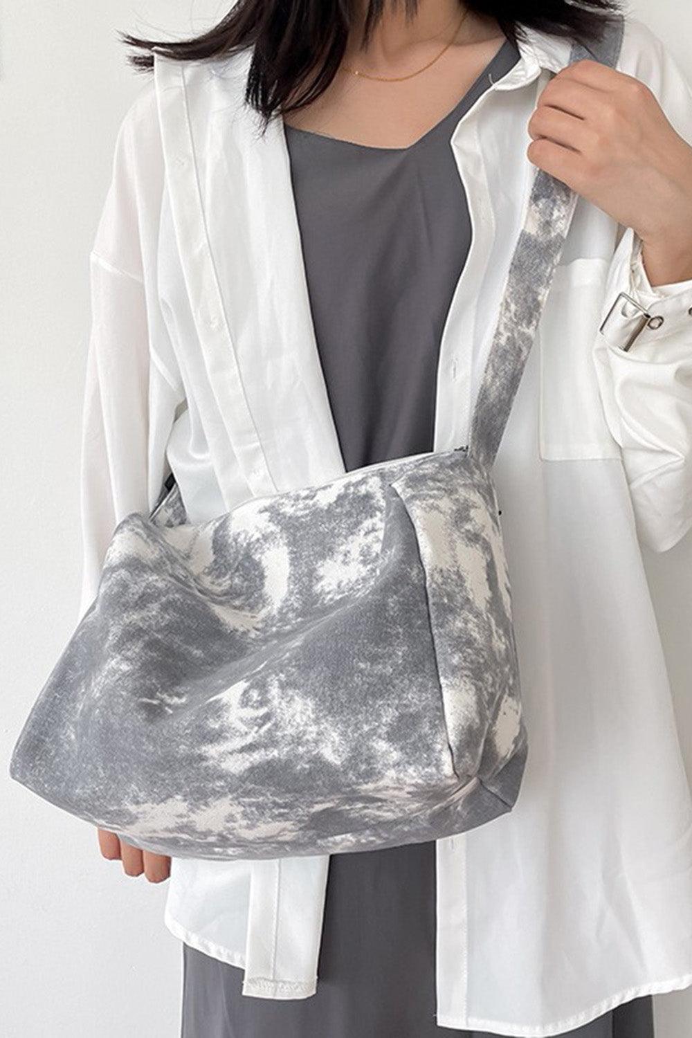 Tie-Dye Canvas Crossbody Bag Carauana Store