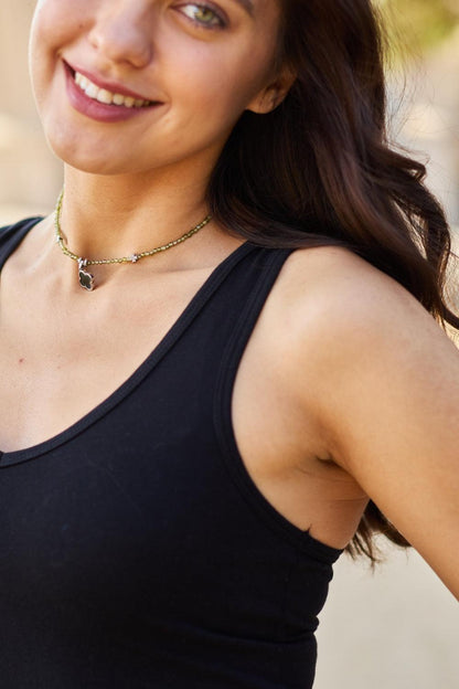 Zenana Racerback Tank Bodysuit Carauana Store