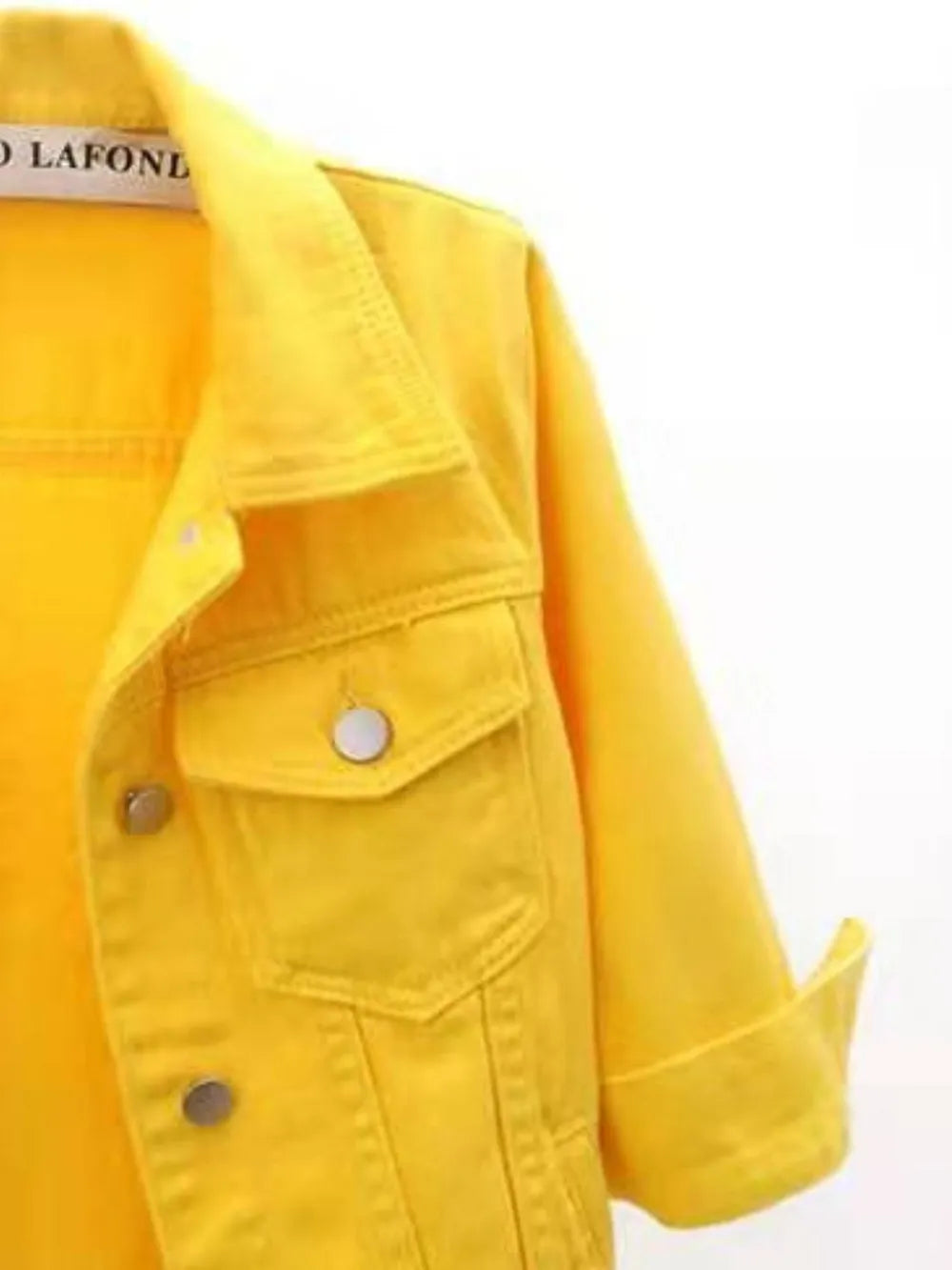 Full Size Cropped Denim Jacket Plus Size Carauana Store