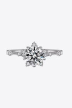 1 Carat Moissanite 6-Prong Ring Carauana Store