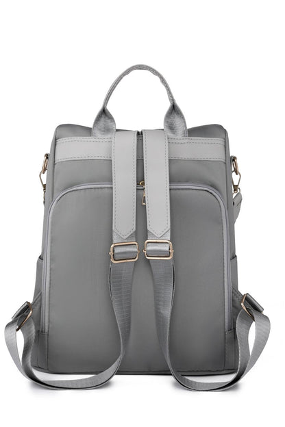 Zipper Pocket Beaded Backpack Carauana Store