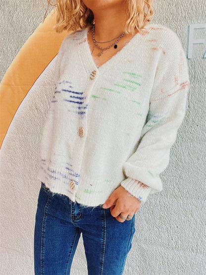 Button Up Long Sleeve Cardigan Carauana Store
