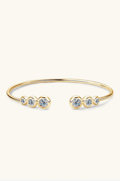 1.8 Carat Moissanite 925 Sterling Silver Bracelet Carauana Store