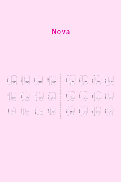 SO PINK BEAUTY Press On Nails 2 Packs Carauana Store