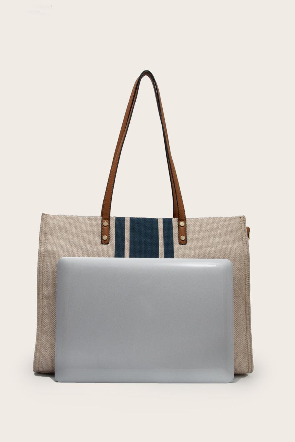 Striped Tote Bag Carauana Store