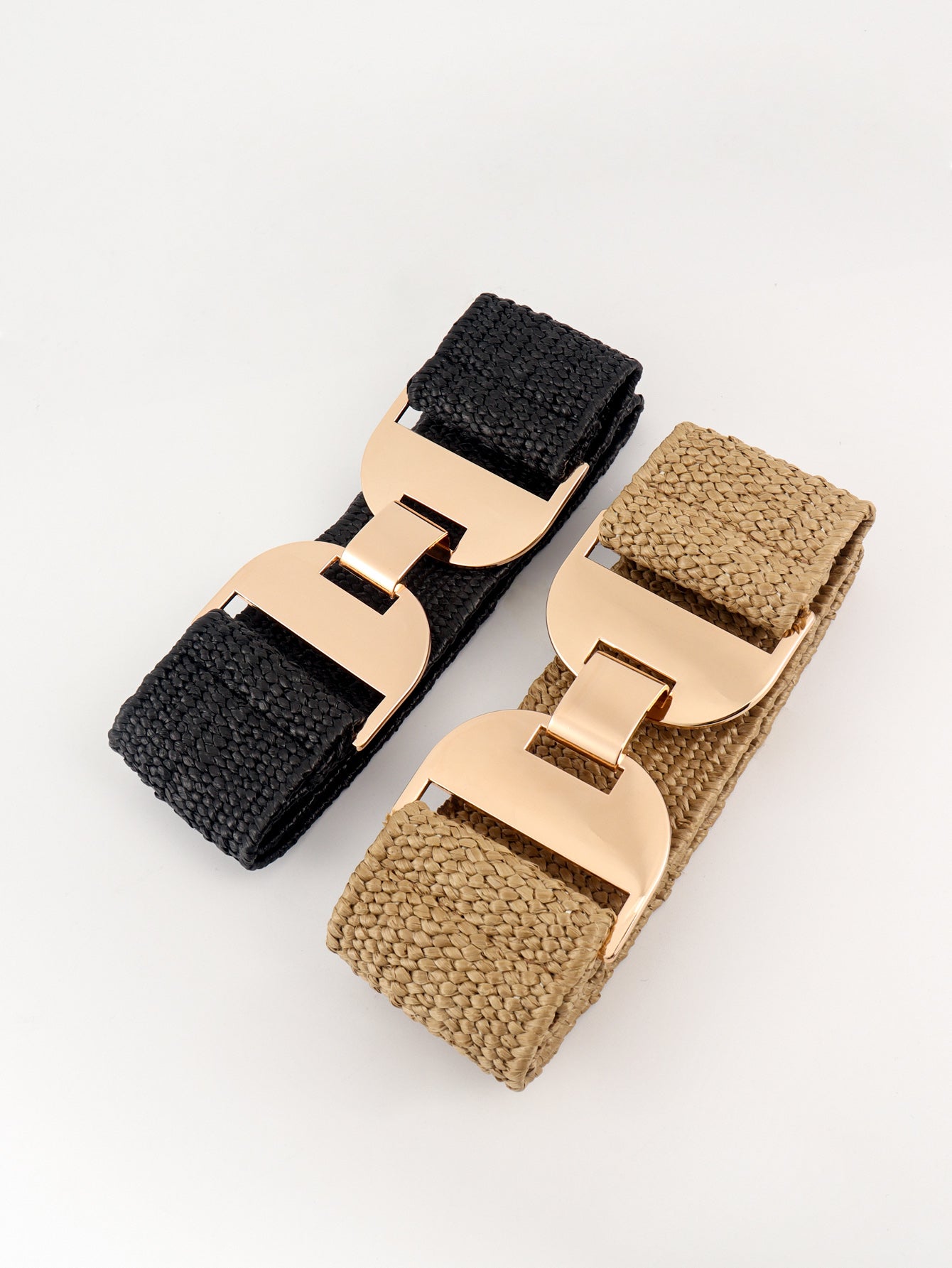 Alloy Buckle Elastic Belt Carauana Store