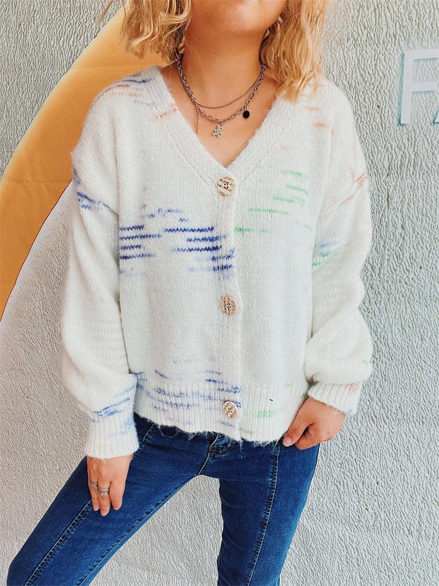 Button Up Long Sleeve Cardigan Carauana Store