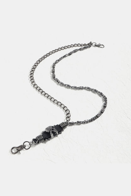 Double Layer Alloy Chain Belt Carauana Store
