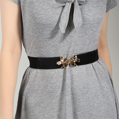 Alloy Buckle Elastic Belt Carauana Store