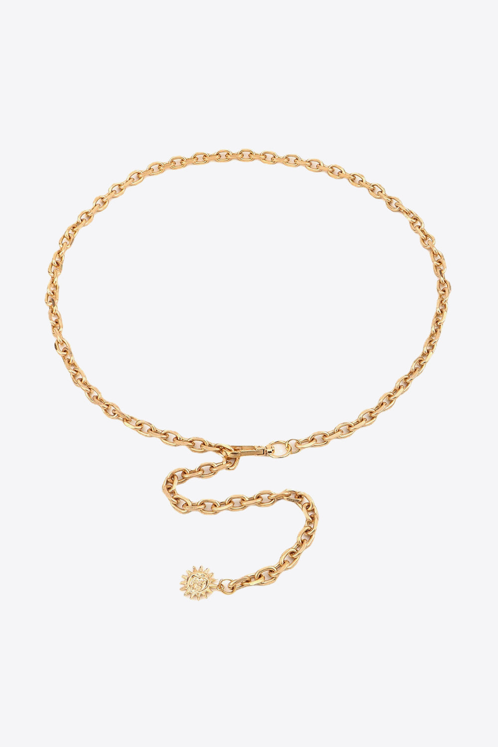 Sun Iron Chain Belt CaRaUaNa Fashion