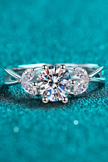 Come With Me 1 Carat Moissanite Ring Carauana Store