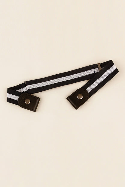 PU Elastic Snap Closure Belt Carauana Store