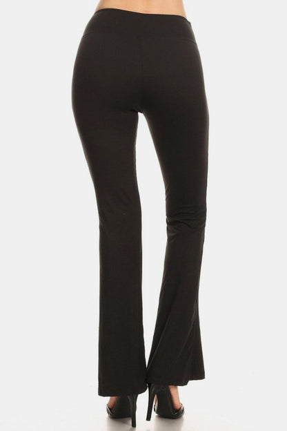 Leggings Depot High Waist Flare Leggings Carauana Store