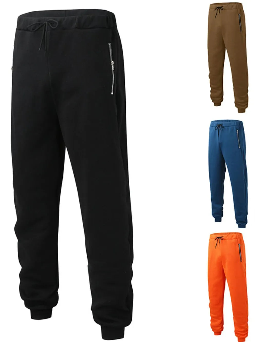 Men's Full Size Drawstring Pants with Pockets Plus Size Carauana Store