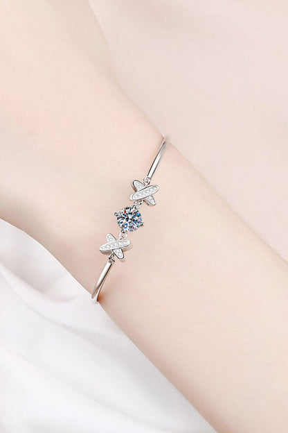 Adored Happy State of Mind 1 Carat Moissanite Bracelet Carauana Store