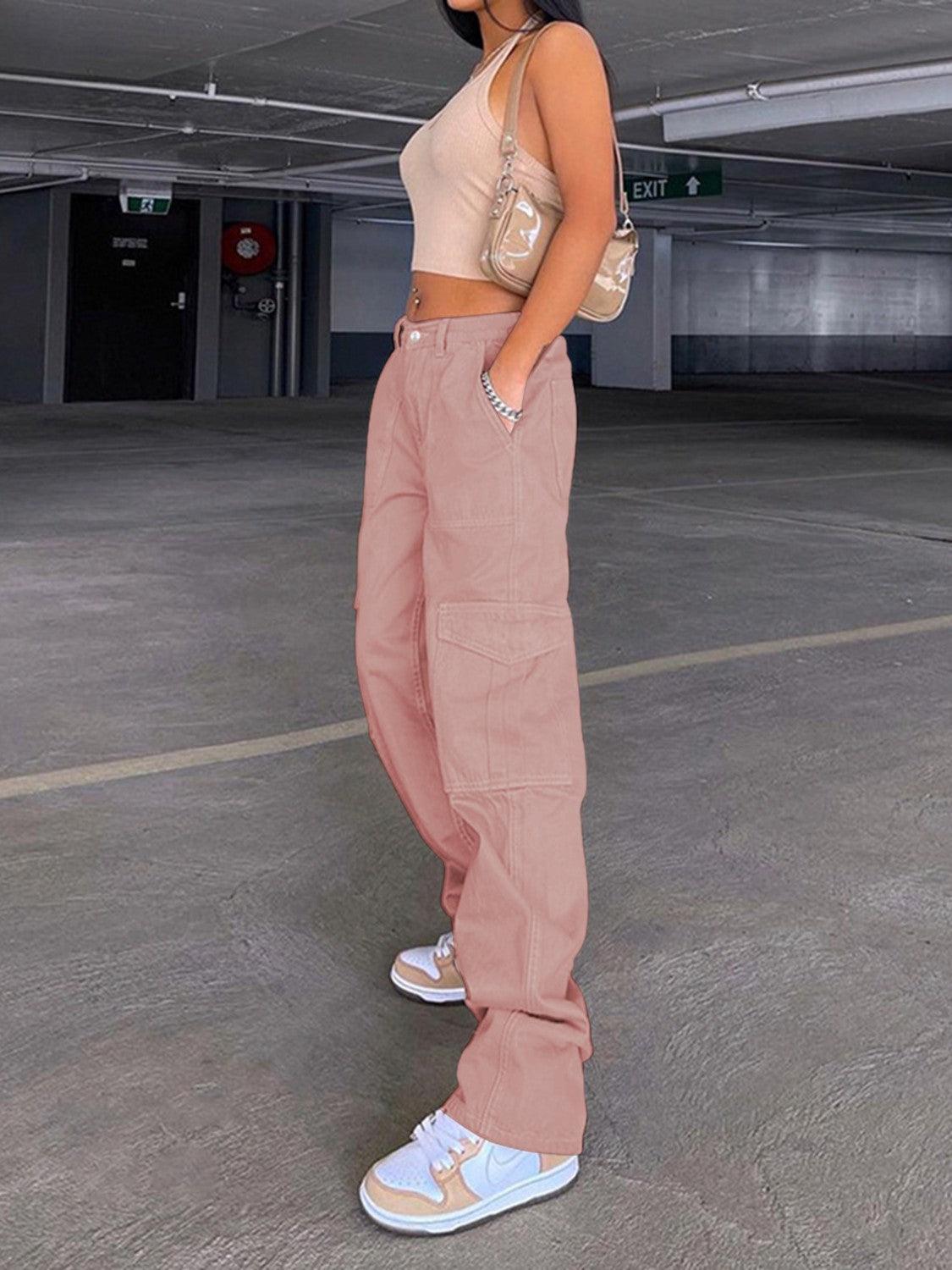 Straight Jeans with Pockets Carauana Store