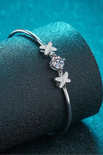 Adored Happy State of Mind 1 Carat Moissanite Bracelet Carauana Store