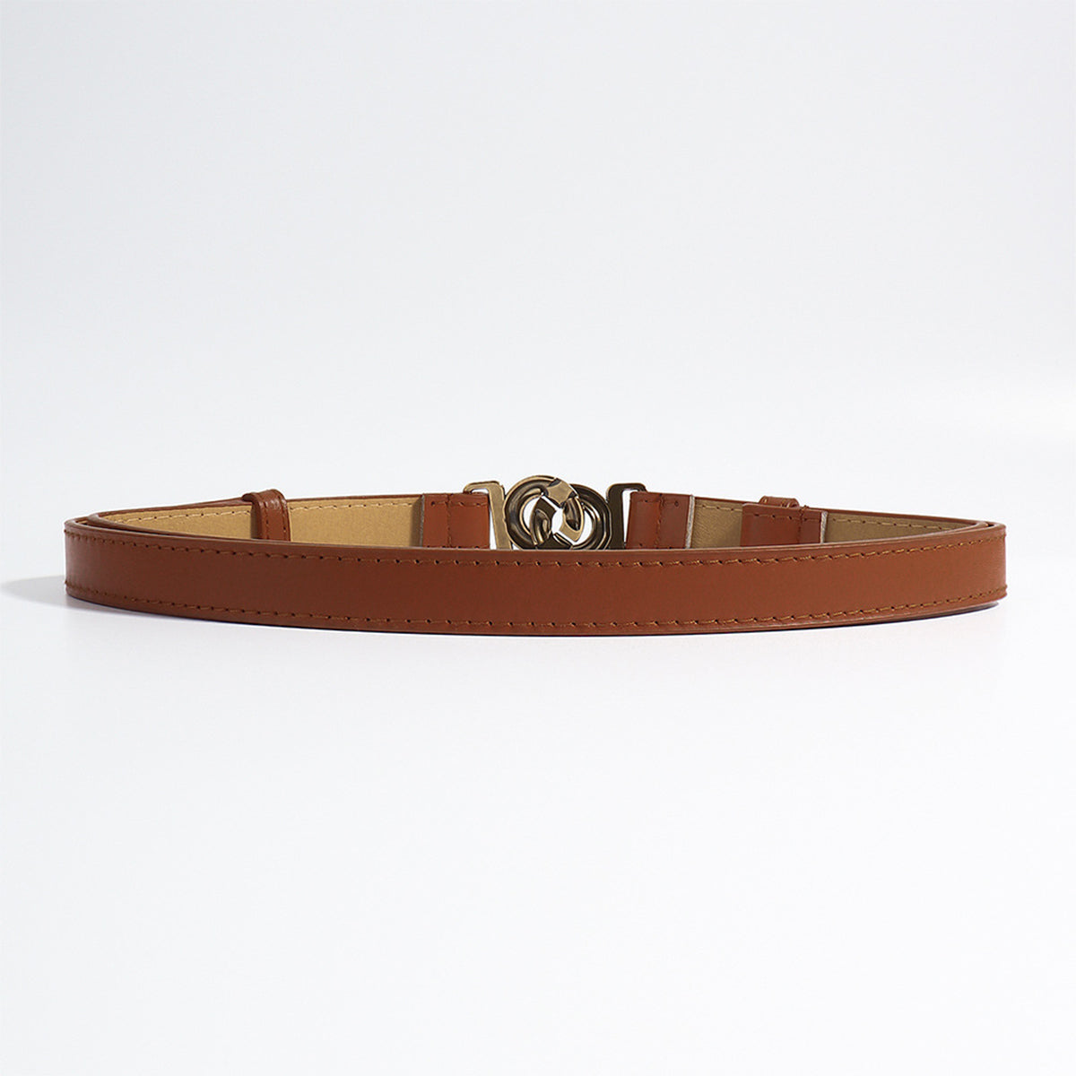 Alloy Buckle PU Belt Carauana Store