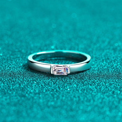 Moissanite 925 Sterling Silver Ring Carauana Store
