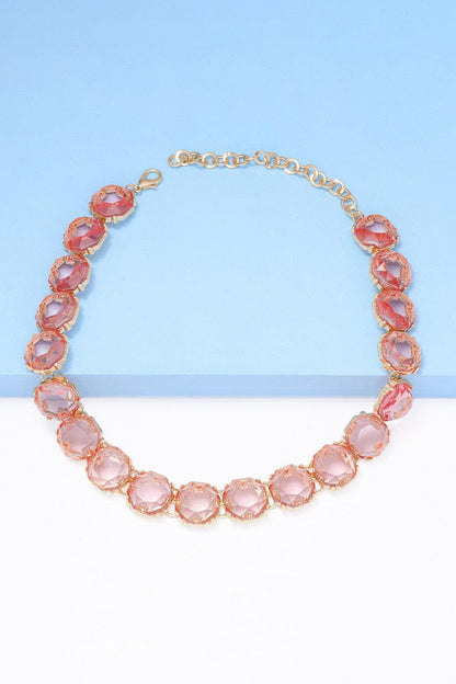 Zinc Alloy Resin Necklace Carauana Store
