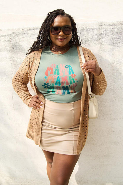 Simply Love Full Size MAMA Round Neck T-Shirt Carauana Store