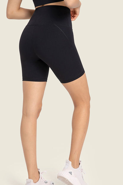Millennia Seamless High-Rise Wide Waistband Biker Shorts Carauana Store