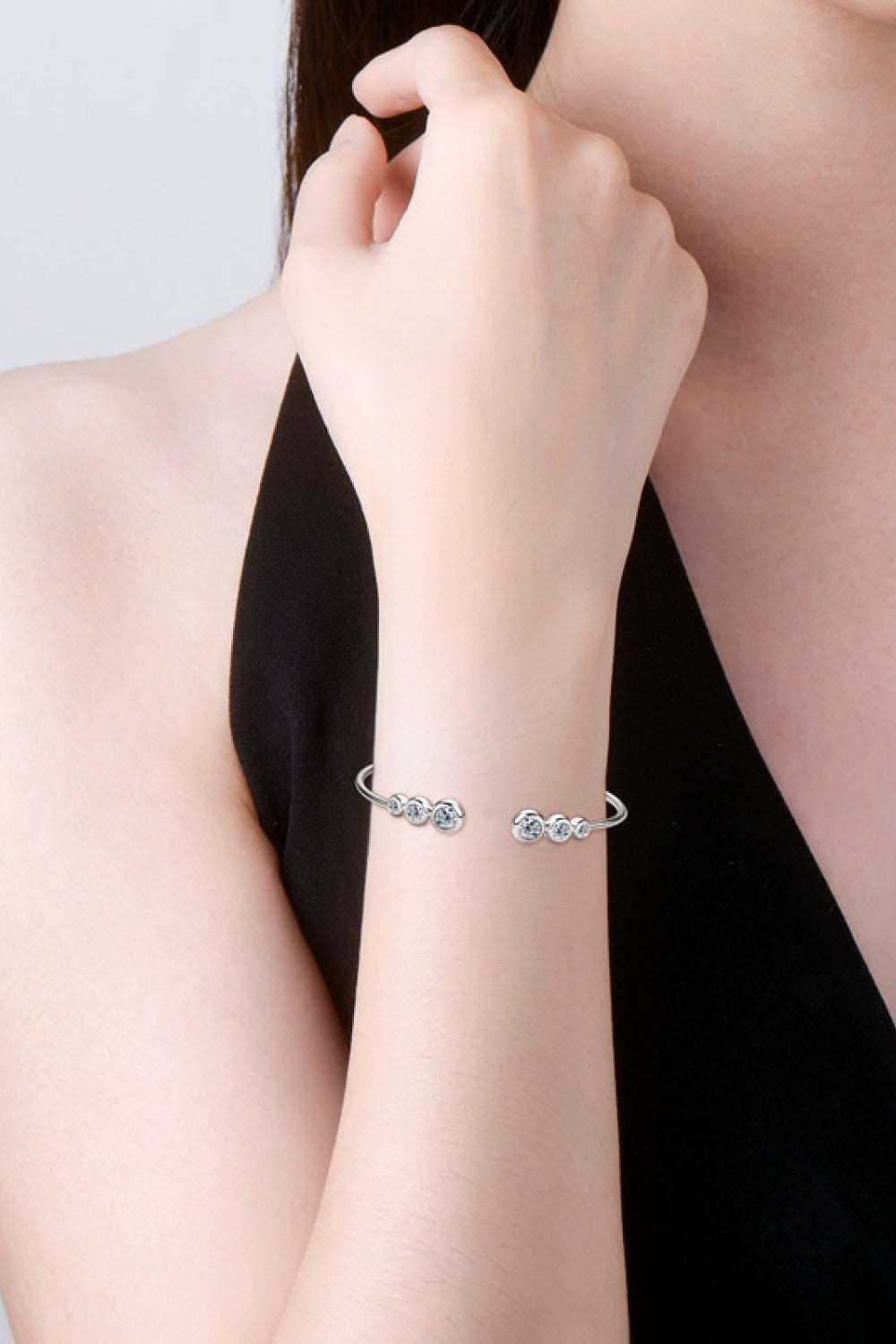 1.8 Carat Moissanite 925 Sterling Silver Bracelet Carauana Store