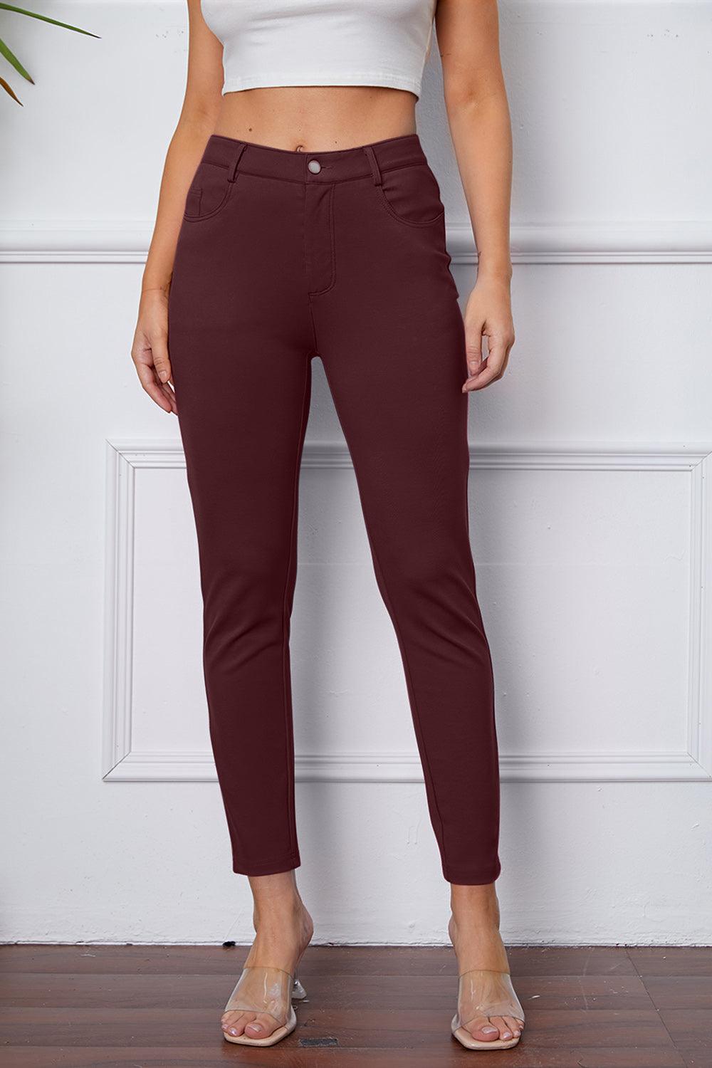 StretchyStitch Pants by Basic Bae Carauana Store