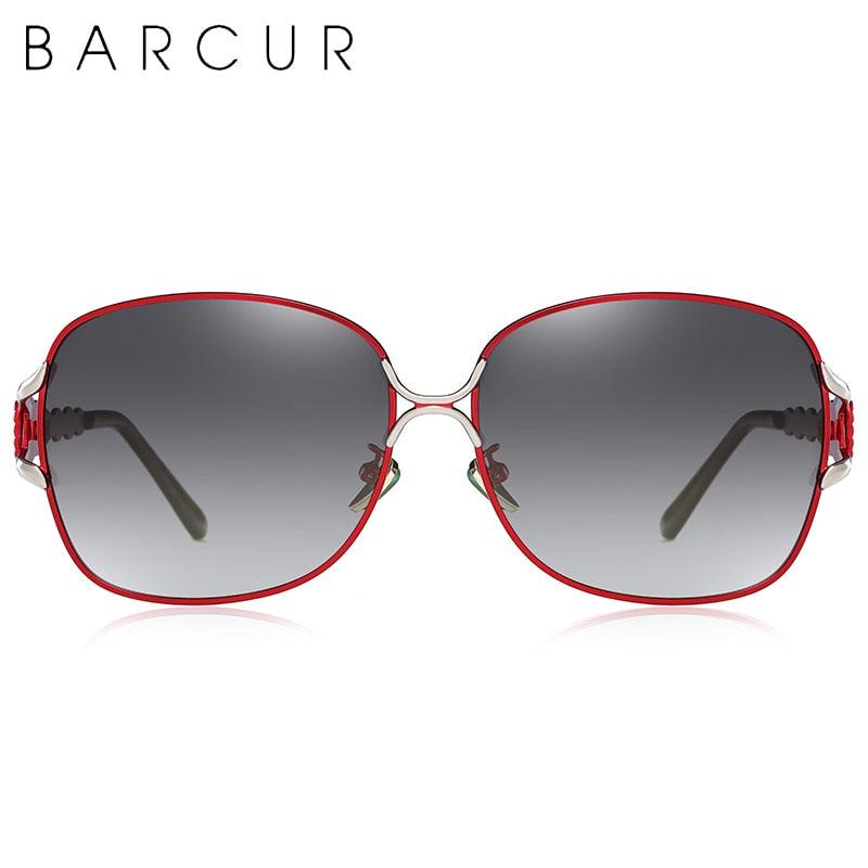 BARCUR Luxury Polarized Sunglasses Gradient Lens UV400 Protection Carauana Store