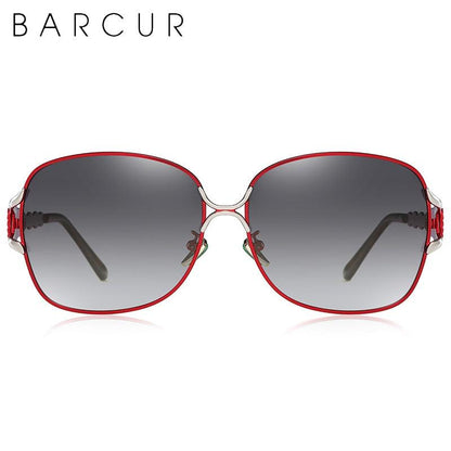 BARCUR Luxury Polarized Sunglasses Gradient Lens UV400 Protection Carauana Store