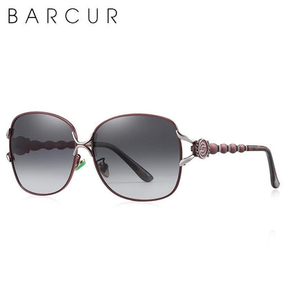 BARCUR Luxury Polarized Sunglasses Gradient Lens UV400 Protection Carauana Store