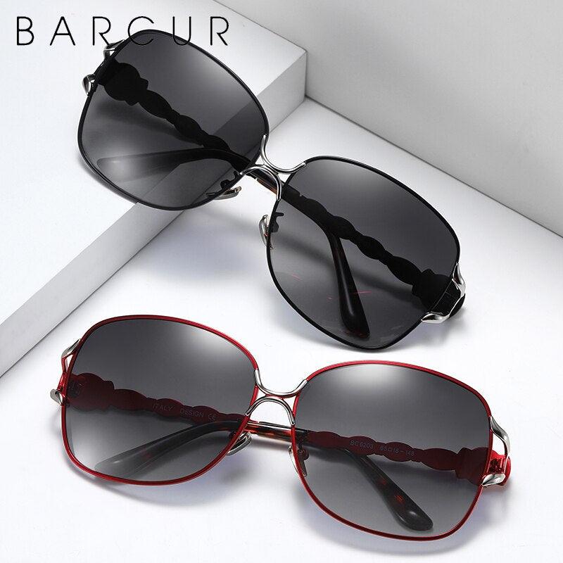 BARCUR Luxury Polarized Sunglasses Gradient Lens UV400 Protection Carauana Store