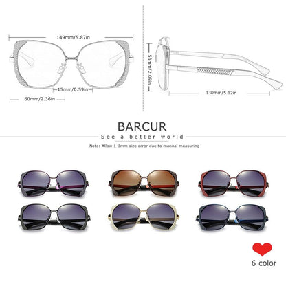 BARCUR Polarized Sunglasses UV400 Carauana Store