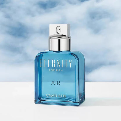 Blue Calvin Klein Eternity for Men Air perfume bottle