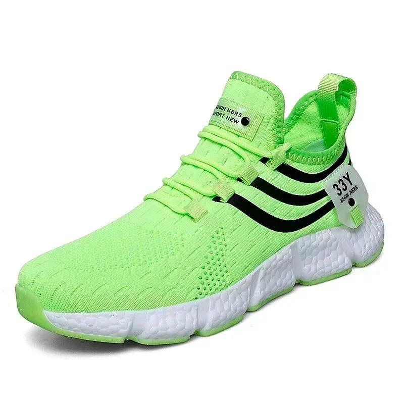 CARAUANA Zapatos Unisex Athletic Walking Shoes - Breathable Lace-Up Mesh, Various Colors & Plus Sizes Carauana Store