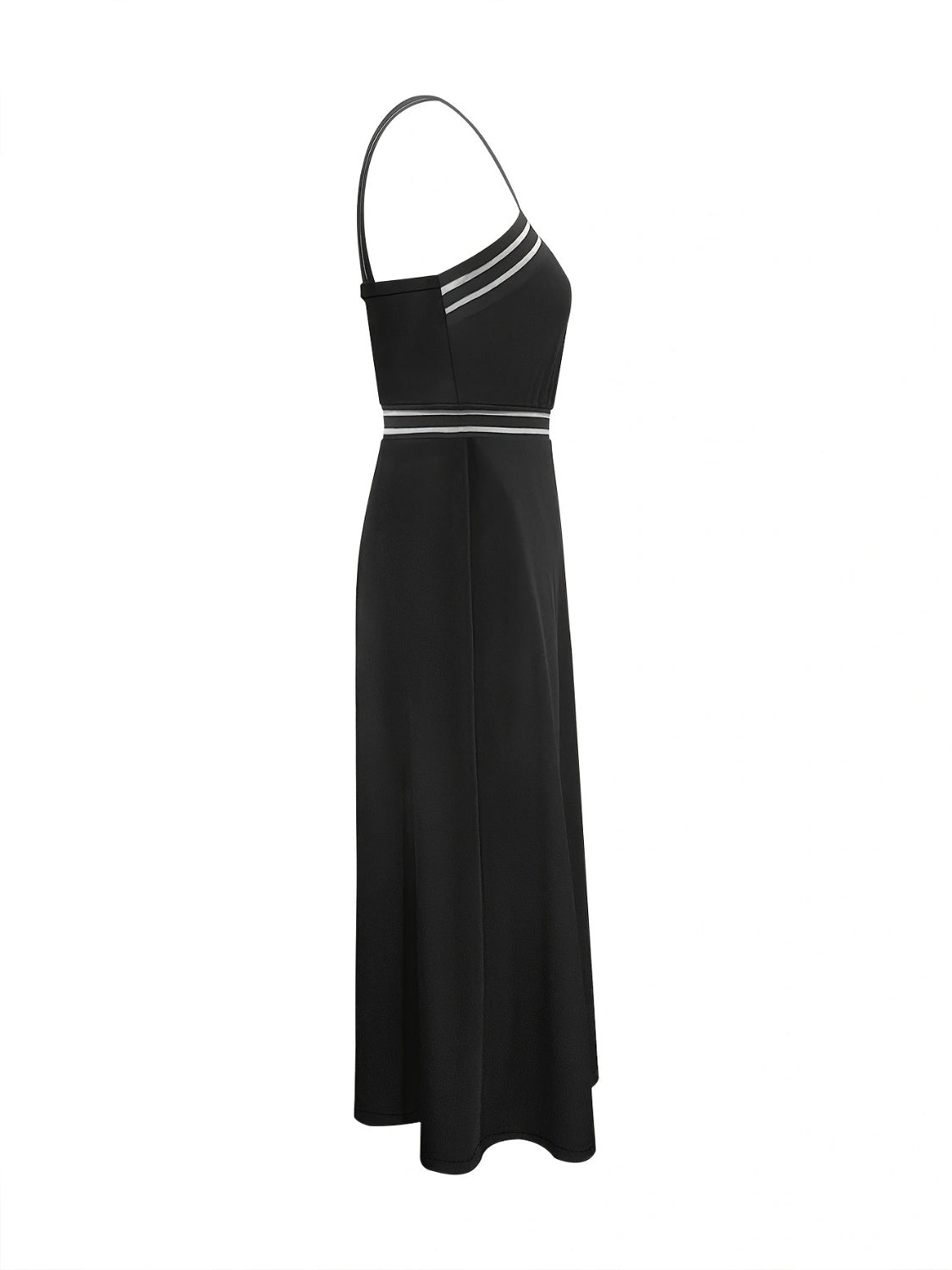 Crisscross Sleeveless Midi Dress Carauana Store