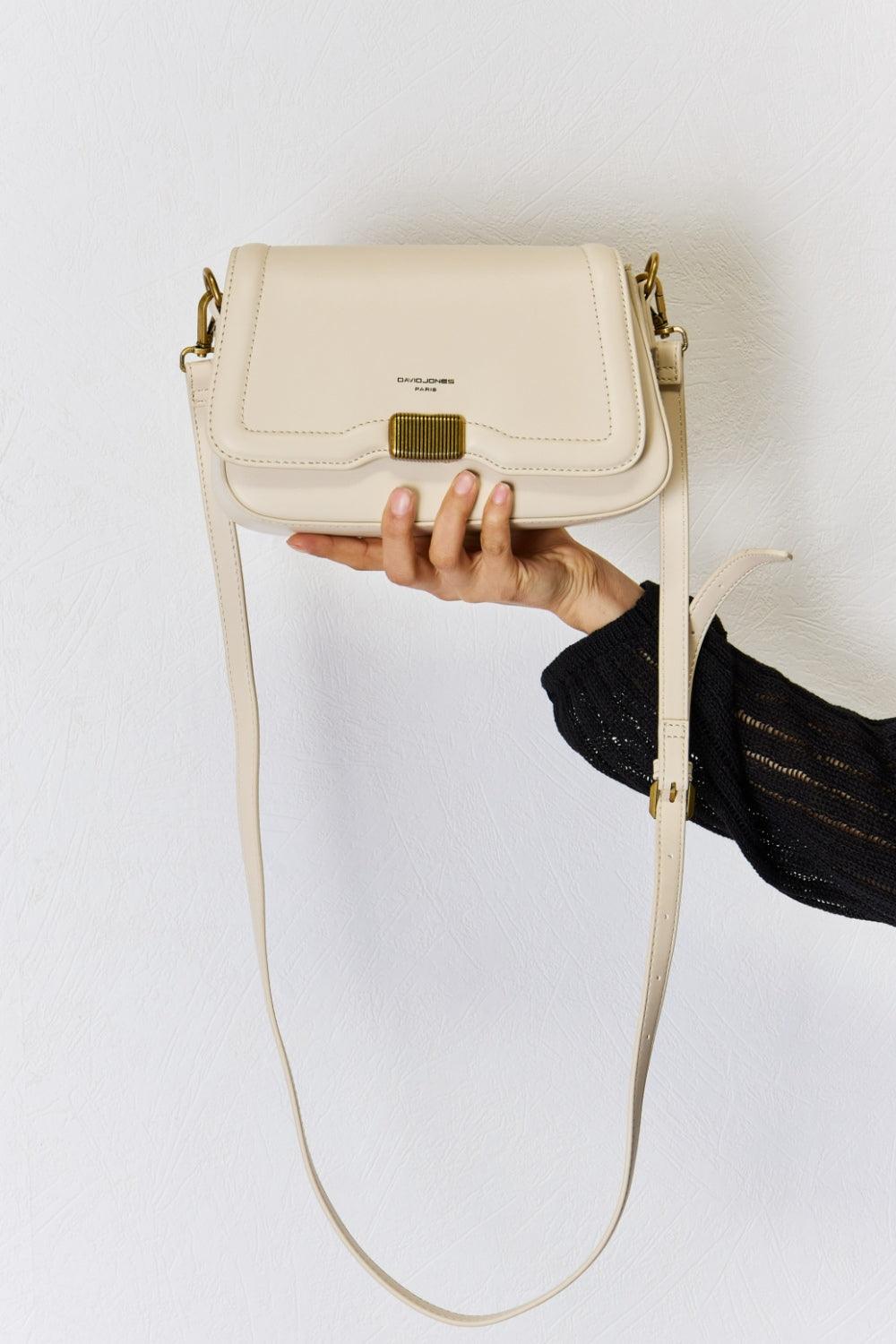 David Jones PU Leather Crossbody Bag Carauana Store