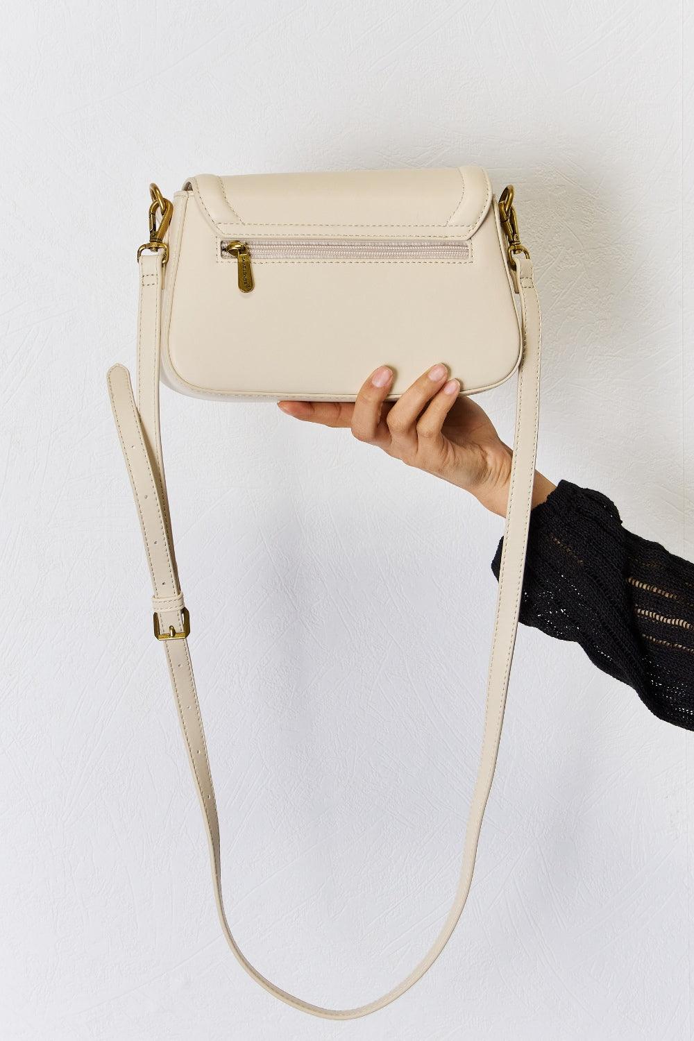 David Jones PU Leather Crossbody Bag Carauana Store