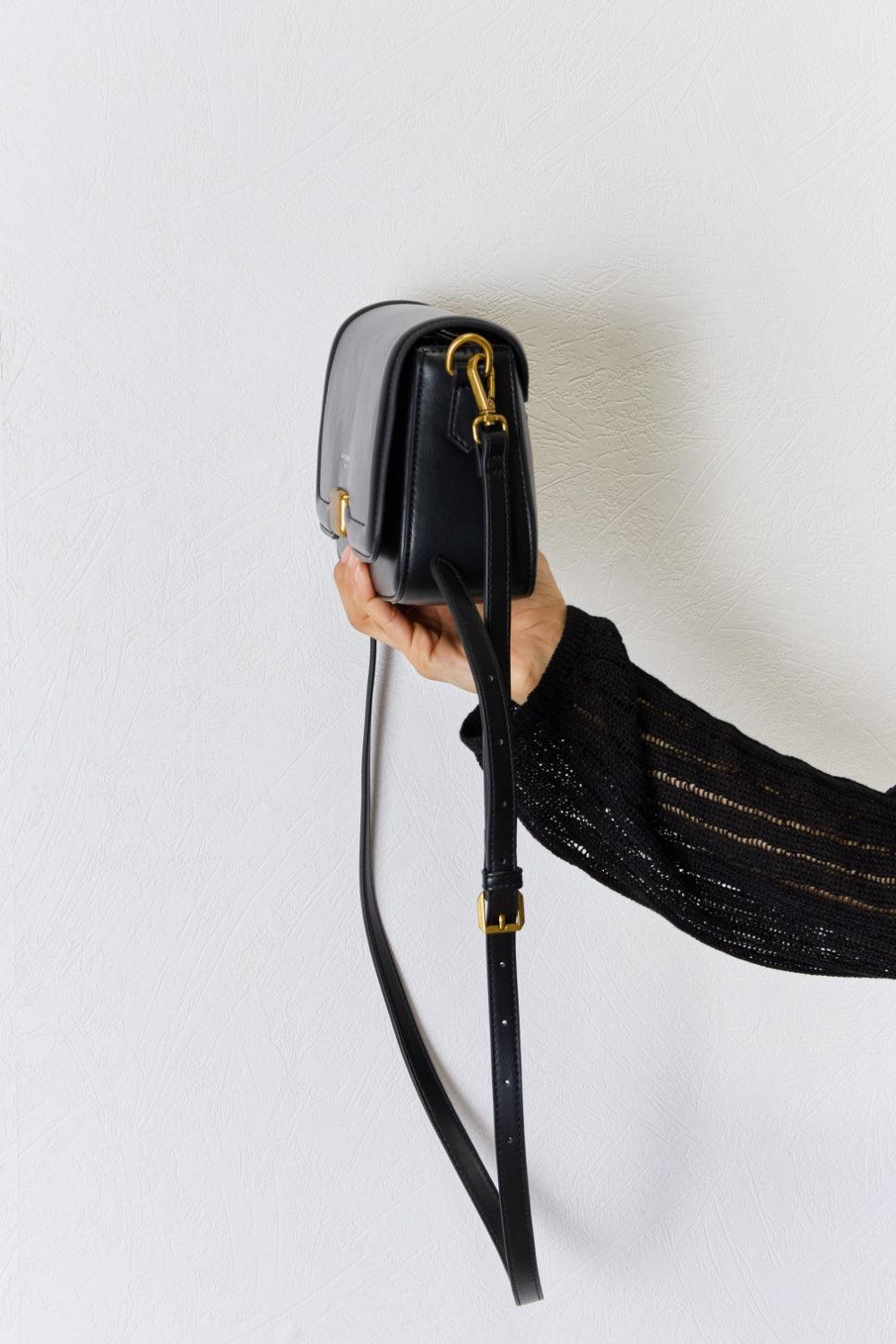 David Jones PU Leather Crossbody Bag Carauana Store