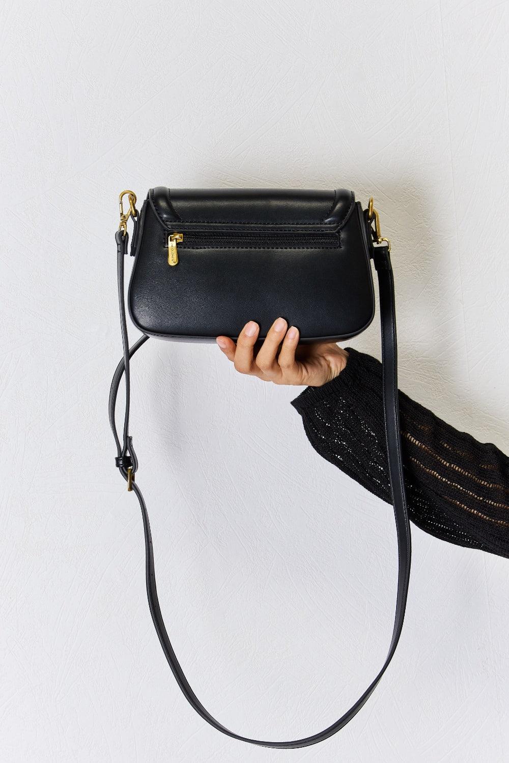 David Jones PU Leather Crossbody Bag Carauana Store