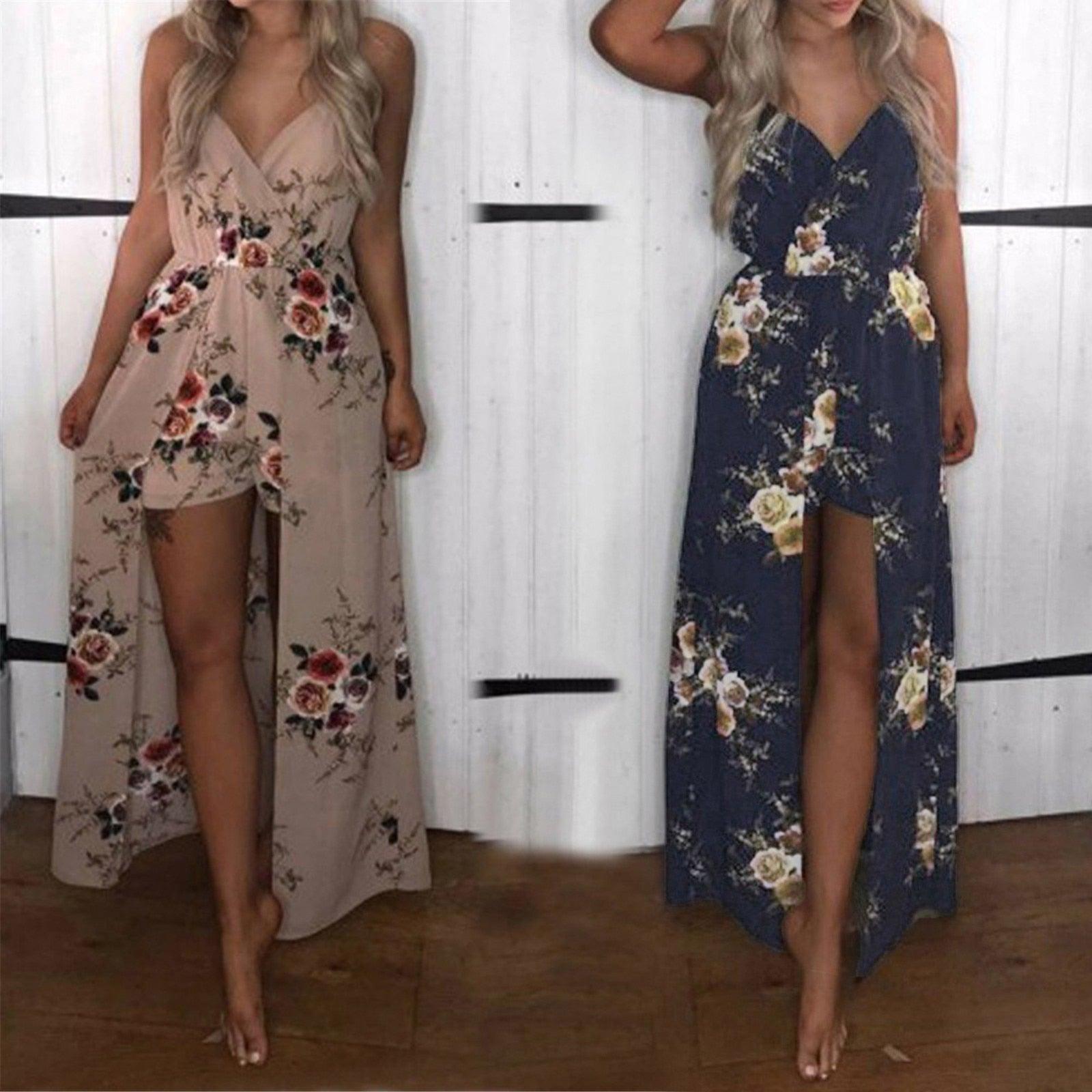 Dresses Sleeveless Flower Party Jumpsuit Carauana Store