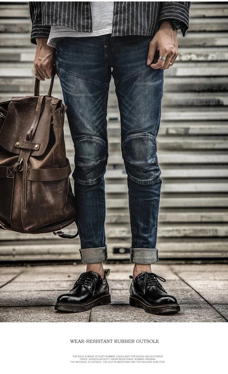 ERXS Men's Slip-On Walking Shoes | Premium Leather, Comfortable Fit Carauana Store