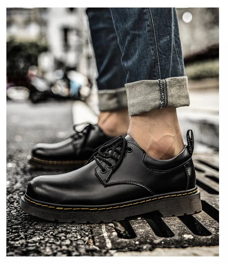 ERXS Men's Slip-On Walking Shoes | Premium Leather, Comfortable Fit Carauana Store
