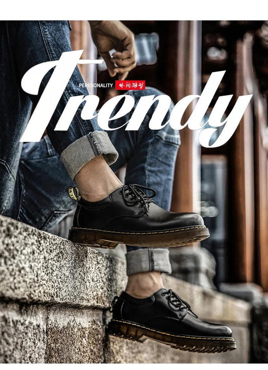 ERXS Men's Slip-On Walking Shoes | Premium Leather, Comfortable Fit Carauana Store