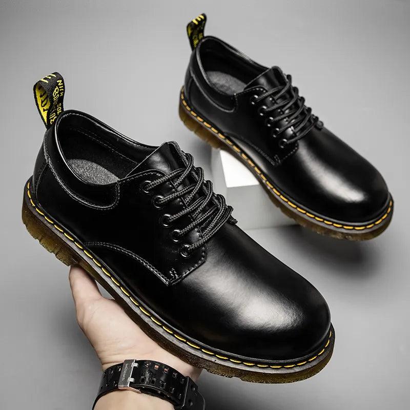 ERXS Men's Slip-On Walking Shoes | Premium Leather, Comfortable Fit Carauana Store